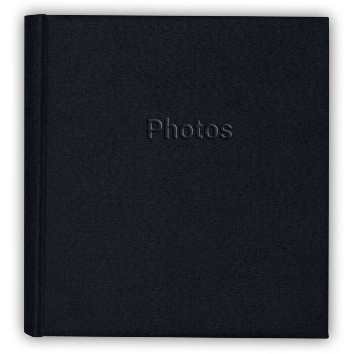 ZEP Lněné fotoalbum Holland 29x31 cm černé 60 bílých stran
