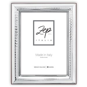 Rám Trevi s vysokým leskem 20x25 cm stříbrný