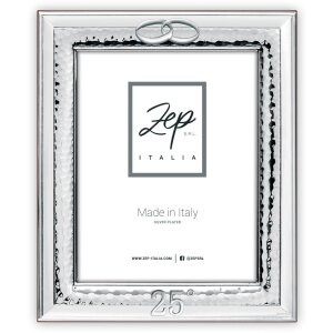 ZEP vysoce lesklý rám Pavia 15x20 cm 25 let stříbrné výročí svatby