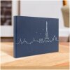 Panodia fotoalbum Lineart Paris modré 34x23 cm 60 černých stran