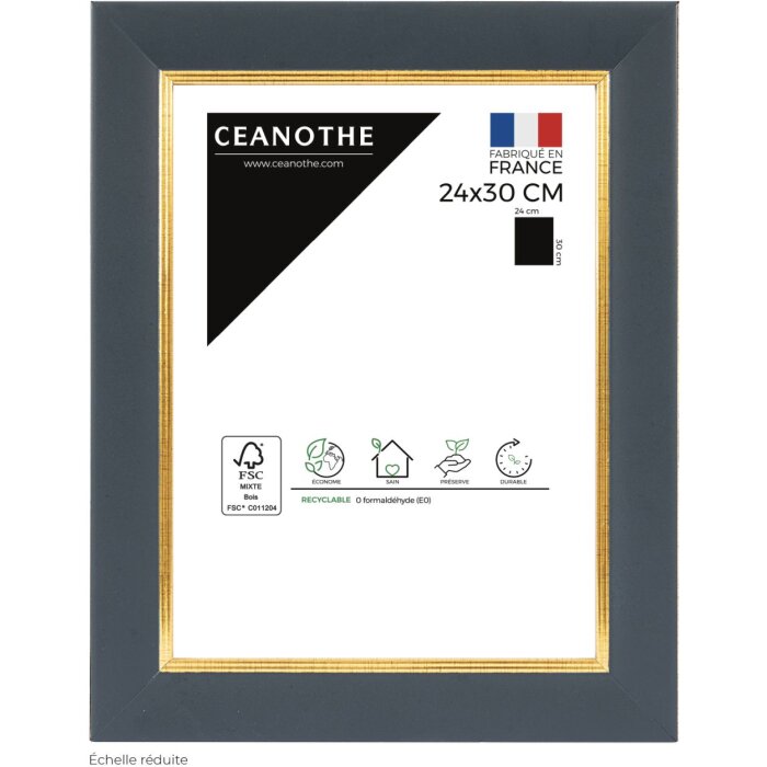 Ceanothe obrazový rám Hades 24x30 cm modrý