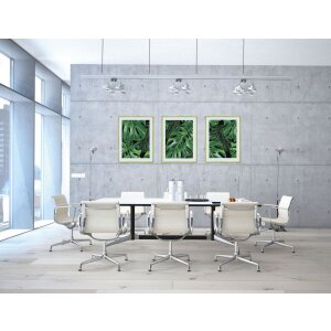 Protipožární rám Nielsen C2 structure černý matný 70x100 cm