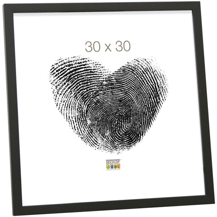 Deknudt dřevěný rám S43AK2 černý 21x29,7 cm rám na certifikáty A4