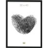 Deknudt dřevěný rám S43AK2 černý 21x29,7 cm rám na certifikáty A4