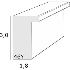 Sada obrazových rámů Deknudt S46YK1WALL bílá 6 rámů