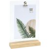 Deknudt akrylový fotorámeček S58RY1 přírodní 10x15 cm s klipem