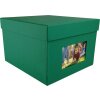 HNFD XL fotobox Kandra 700 fotografií 15x20 cm jedle zelená žebrovaná