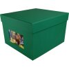 HNFD XL fotobox Kandra 700 fotografií 15x20 cm jedle zelená žebrovaná