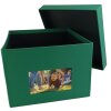 HNFD XL fotobox Kandra 700 fotografií 15x20 cm jedle zelená žebrovaná
