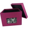 HNFD XL fotobox Kandra 700 fotografií 15x20 cm amarena žebrovaný
