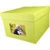 HNFD XL fotobox Kandra 700 fotografií 15x20 cm květen zelený žebrovaný