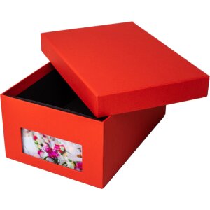 HNFD fotobox Kandra rajče žebrovaný 700 fotografií 10x15 cm