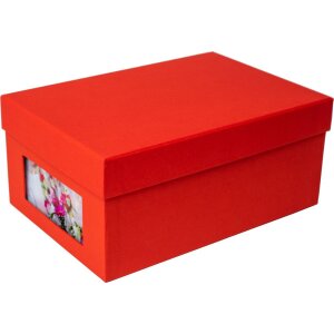 HNFD fotobox Kandra rajče žebrovaný 700 fotografií 10x15 cm