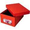 HNFD fotobox Kandra rajče žebrovaný 700 fotografií 10x15 cm
