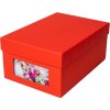 HNFD fotobox Kandra rajče žebrovaný 700 fotografií 10x15 cm