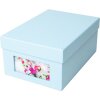 HNFD fotobox Kandra aqua žebrovaný 700 fotografií 10x15 cm