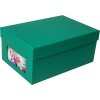 HNFD fotobox Kandra jedle zelený žebrovaný 700 fotografií 10x15 cm
