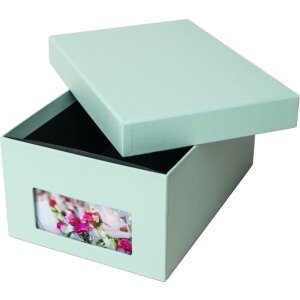 HNFD fotobox Kandra mint žebrovaný 700 fotografií 10x15 cm