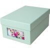 HNFD fotobox Kandra mint žebrovaný 700 fotografií 10x15 cm