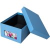 HNFD fotobox Kandra tmavě modrý žebrovaný 700 fotografií 10x15 cm