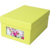 HNFD fotobox Kandra květen zelený žebrovaný 700 fotografií 10x15 cm
