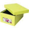 HNFD fotobox Kandra květen zelený žebrovaný 700 fotografií 10x15 cm