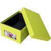 HNFD fotobox Kandra květen zelený žebrovaný 700 fotografií 10x15 cm
