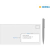 Inkoustové etikety HERMA odolné proti povětrnostním vlivům, A4, 97,0 x 42,3 mm, bílé, permanentní lepidlo