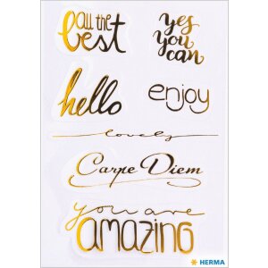 HERMA Kreativní nálepka Amazing Gold Foil
