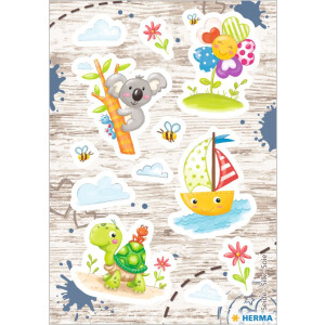 HERMA Magic Sticker Sandpit Friends Silk 12 kusů...