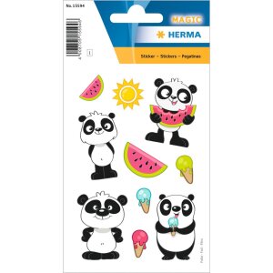 HERMA Panda - medvídek, fóliová...