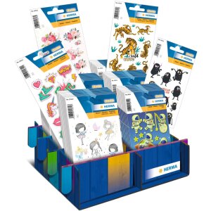 HERMA Trendy Patches - barevné samolepky Transpuffy