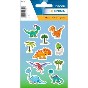 HERMA samolepky dinosaurů děti