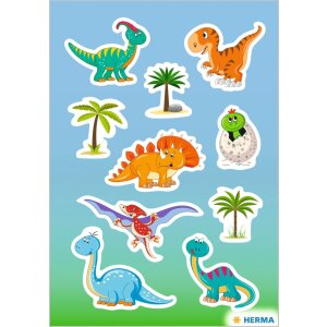 HERMA samolepky dinosaurů děti