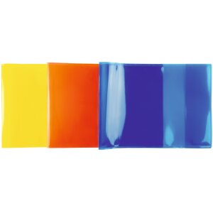 Chránič sešitů HERMA Transparent PLUS A5 landscape žlutý