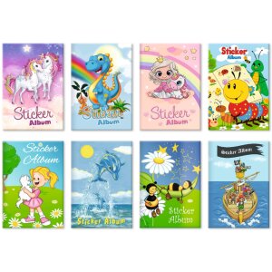 HERMA samolepkový scrapbook DIN A5 Frieda & Friends 16 stran, prázdný