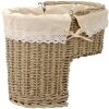 Clayre & Eef Úložný koš 4RO0022 Rattan 40x26x34 cm béžový