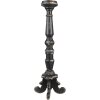 Clayre & Eef 5H0519 Svícen Ø 16x65 cm černý