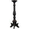 Clayre & Eef 5H0520 Svícen Ø 21x60 cm černý