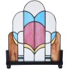 LumiLamp 5LL-6116 Okenní obraz Tiffany stojící 30x3x25 cm Vícebarevný