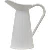 Clayre & Eef 64936 Džbán na vodu 23x13x25 cm keramický bílý