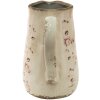 Clayre & Eef 6CE1416 Dekorativní džbán růžový, béžový 16x11x18 cm
