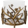 Clayre & Eef 6GL3060 Lucerna zlatá Ø 33x28 cm