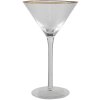 Clayre & Eef 6GL3247 Sklenice na Martini transparentní 250 ml