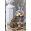 Clayre & Eef 6GL3377 Skleněný zvon průhledný Ø 14x23 cm