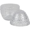Clayre & Eef 6GL3385 Bonbonnière s víkem Vejce průhledné Ø 9x12 cm
