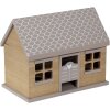 Clayre & Eef 6H2068 Skříňka na vejce hnědá 23x13x18 cm