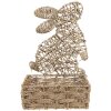 Clayre & Eef 6RO0562 Úložný koš Rabbit Brown 30x14x49 cm
