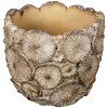Clayre & Eef 6TE0359S Květináč do interiéru šedý Ø 11x10 cm