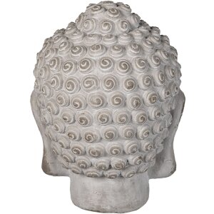 Clayre & Eef 6TE0360L Dekorativní Buddha šedý 17x17x24 cm